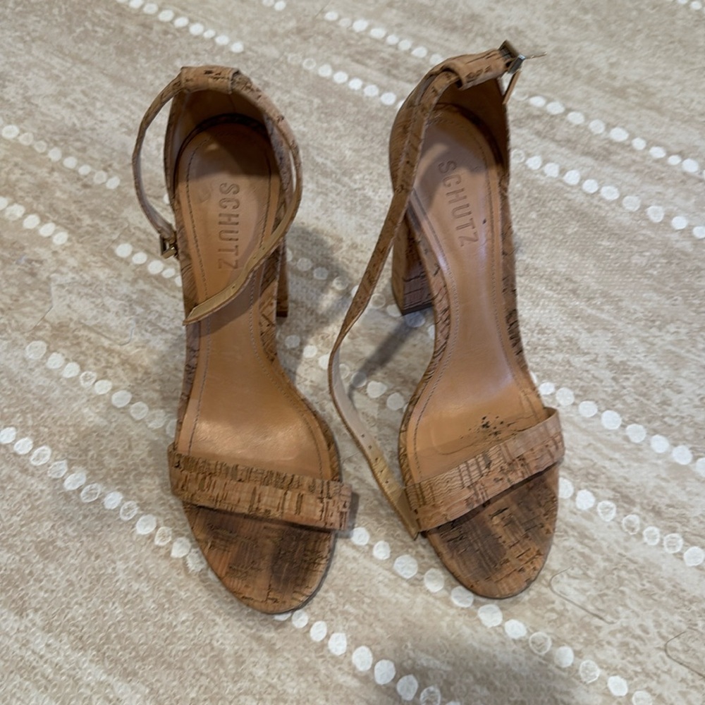 Schultz cork heels